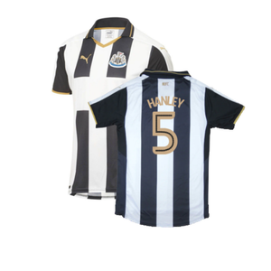 Newcastle United 2016-17 Sponsorless Home Shirt (M) (Excellent) (Hanley 5)_0