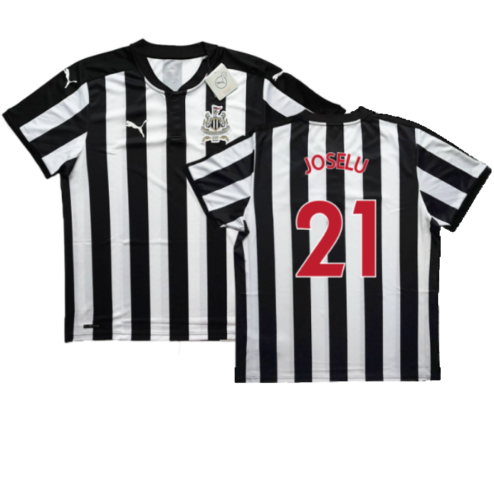 Newcastle United 2017-18 Home Shirt (Sponserless) (XL) (BNWT) (Joselu 21)_0