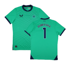 Newcastle United 2021-22 GK Third Shirt (Sponsorless) (M) (Mint) (Dubravka 1)_0