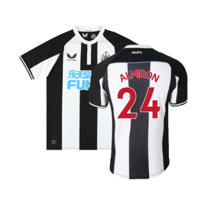 Newcastle United 2021-22 Home Shirt (M) (Mint) (ALMIRON 24)_0