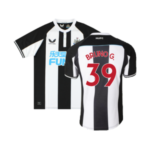 Newcastle United 2021-22 Home Shirt (M) (Very Good) (BRUNO G. 39)_0