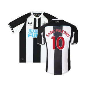 Newcastle United 2021-22 Home Shirt (M) (Mint) (SAINT MAXIMIN 10)_0