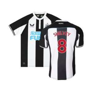 Newcastle United 2021-22 Home Shirt (M) (Very Good) (SHELVEY 8)_0