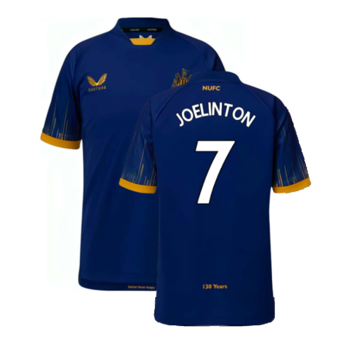 Newcastle United 2022-23 Away Shirt (Sponsorless) (L) (Excellent) (JOELINTON 7)