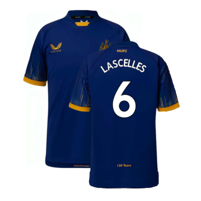 Newcastle United 2022-23 Away Shirt (Sponsorless) (M) (Excellent) (LASCELLES 6)