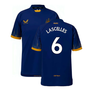 Newcastle United 2022-23 Away Shirt (Sponsorless) (XL) (Excellent) (LASCELLES 6)_0