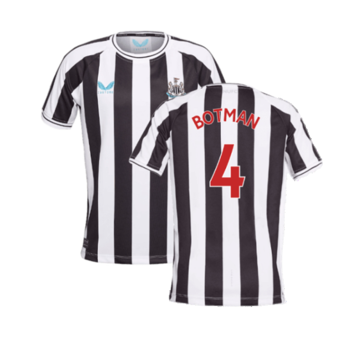 Newcastle United 2022-23 Home Shirt (Sponsorless) (4-5 years) (BOTMAN 4) (Mint)