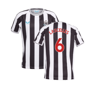 Newcastle United 2022-23 Home Shirt (Sponsorless) (S) (LASCELLES 6) (BNWT)_0