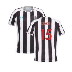 Newcastle United 2022-23 Home Shirt (Sponsorless) (M) (Very Good) (LEWIS 15)_0