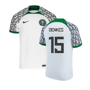 Nigeria 2021-2023 Away Shirt (S) (Excellent) (DENNIS 15)_0