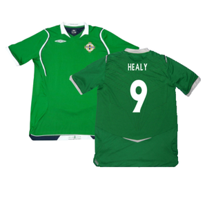 Northern Ireland 2008-09 Home Shirt (Excellent) (Healy 9)_0