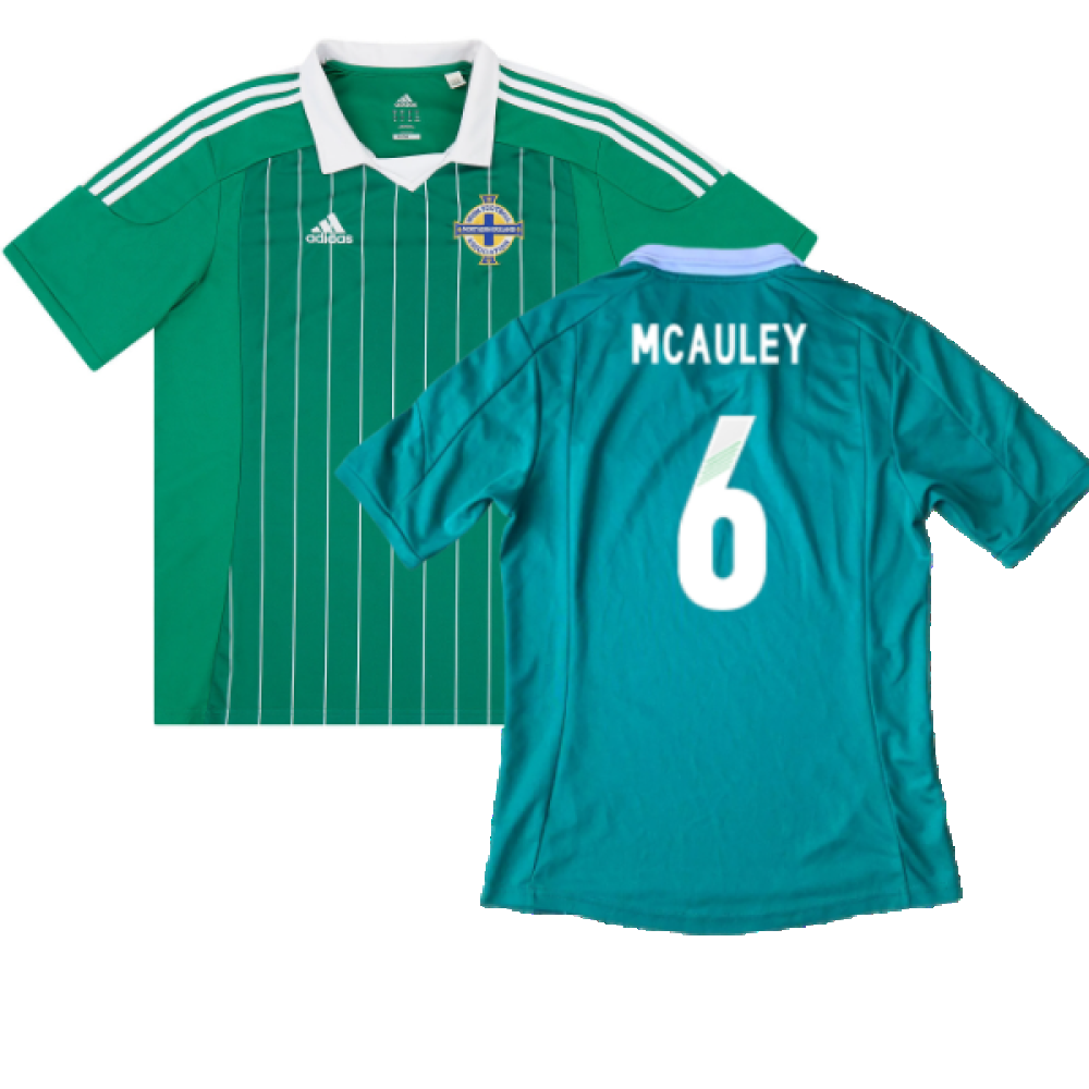 Northern Ireland 2012-13 Home Shirt (S) (Excellent) (McAuley 6)_0