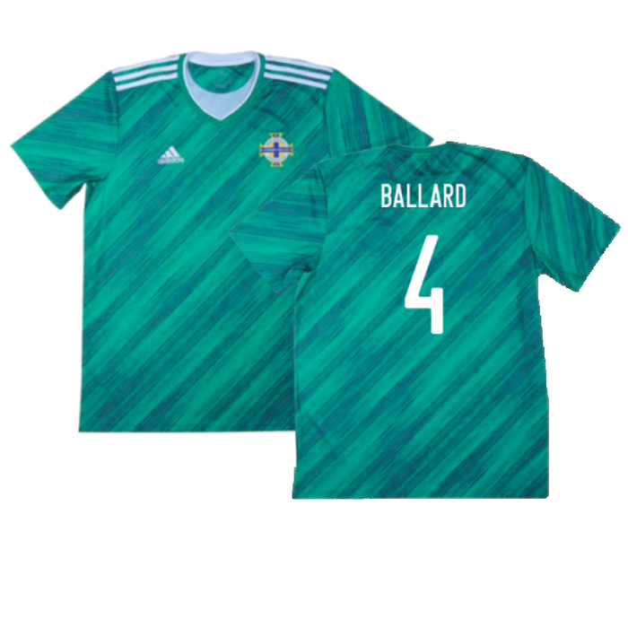 Northern Ireland 2020-2021 Home Shirt (L) (Mint) (Ballard 4)