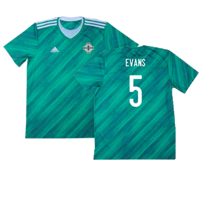 Northern Ireland 2020-2021 Home Shirt (L) (Mint) (EVANS 5)