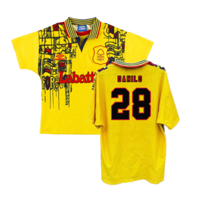 Nottingham Forest 1995-97 Away Shirt (XXL) (Excellent) (Danilo 28)_0