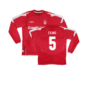 Nottingham Forest 2004-05 Long Sleeve Home Shirt (S) (Excellent) (Evans 5)_0