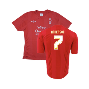 Nottingham Forest 2010-11 Home Shirt (Excellent) (ANDERSON 7)_0