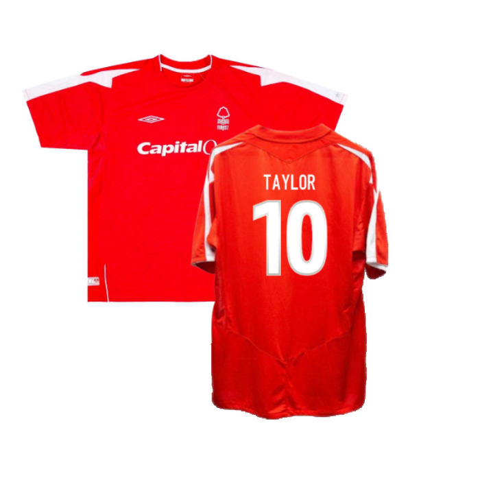 Nottingham Forrest 2004-05 home (XXL) (Excellent) (Taylor 10)