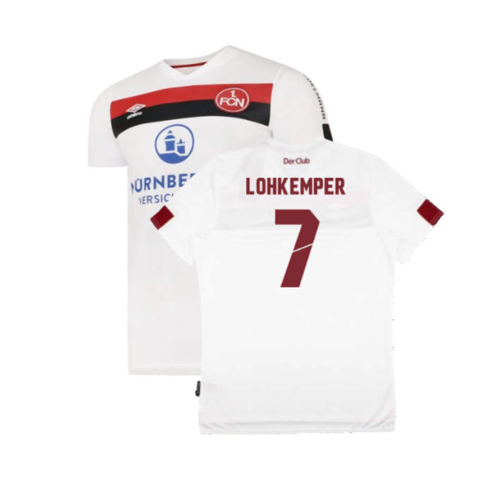 Nurnberg 2019-20 Away Shirt (S) (Mint) (Lohkemper 7)