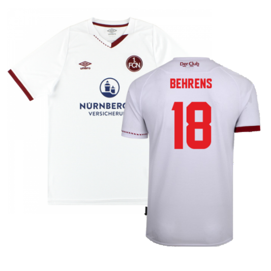 Nurnberg 2020-21 Away Shirt (L) (Mint) (Behrens 18)_0