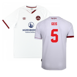 Nurnberg 2020-21 Away Shirt (L) (Mint) (Geis 5)_0