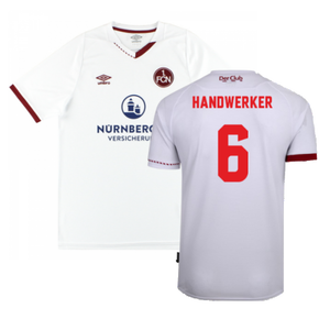 Nurnberg 2020-21 Away Shirt (Mint) (Handwerker 6)_0