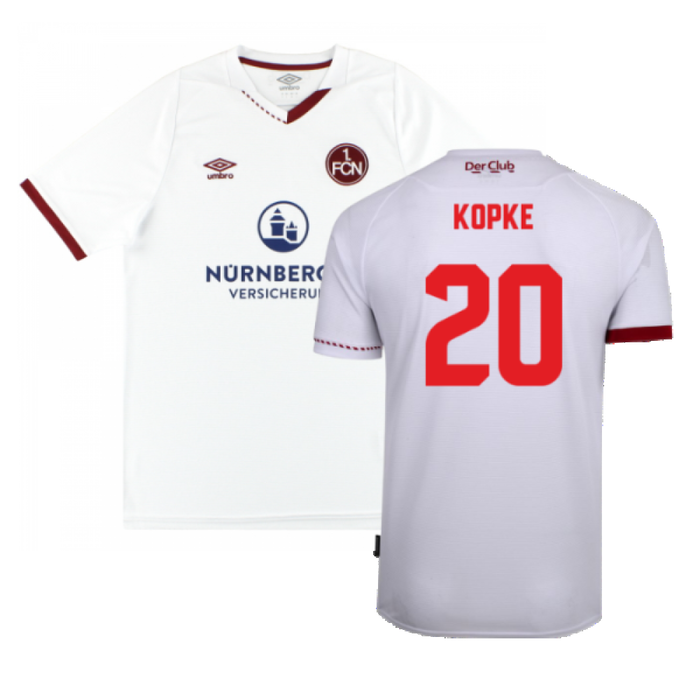 Nurnberg 2020-21 Away Shirt (XL) (Mint) (Kopke 20)