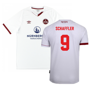 Nurnberg 2020-21 Away Shirt (Mint) (Schaffler 9)_0