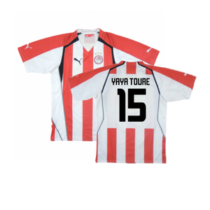 Olympiacos 2005-06 Home Shirt (Very Good) (Yaya Toure 15)_0