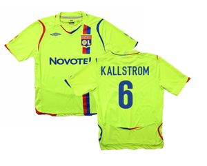 Olympique Lyon 2008-09 Third Shirt (S) (Kallstrom 6) (Fair)_0