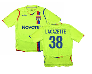 Olympique Lyon 2008-09 Third Shirt (S) (Lacazette 38) (Fair)_0