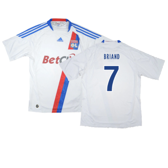 Olympique Lyon 2010-11 Home Shirt (Good) (Briand 7)