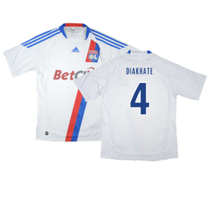 Olympique Lyon 2010-11 Home Shirt (Good) (Diakhate 4)_0