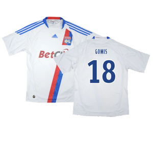 Olympique Lyon 2010-11 Home Shirt (Good) (Gomis 18)_0