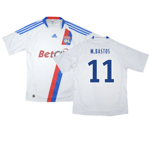 Olympique Lyon 2010-11 Home Shirt (Good) (M.Bastos 11)_0