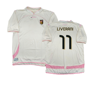 Palermo 2010-11 Away Shirt (Sponsorless) (L) (Liverani 11) (Excellent)_0