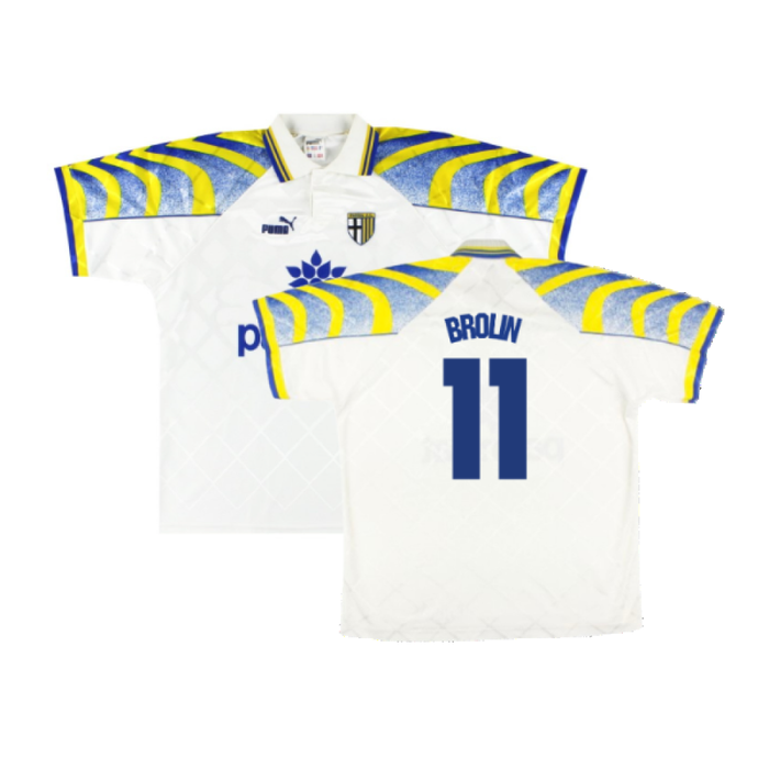 Parma 1995-97 Home Shirt (Very Good) (Brolin 11)