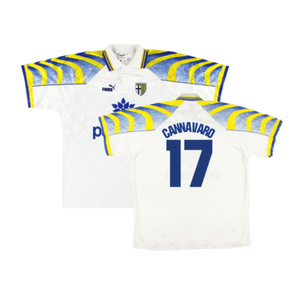 Parma 1995-97 Home Shirt (Very Good) (Cannavaro 17)_0