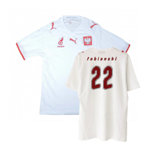 Poland 2008-09 Home Shirt (XXL) (Excellent) (Fabianski 22)_0