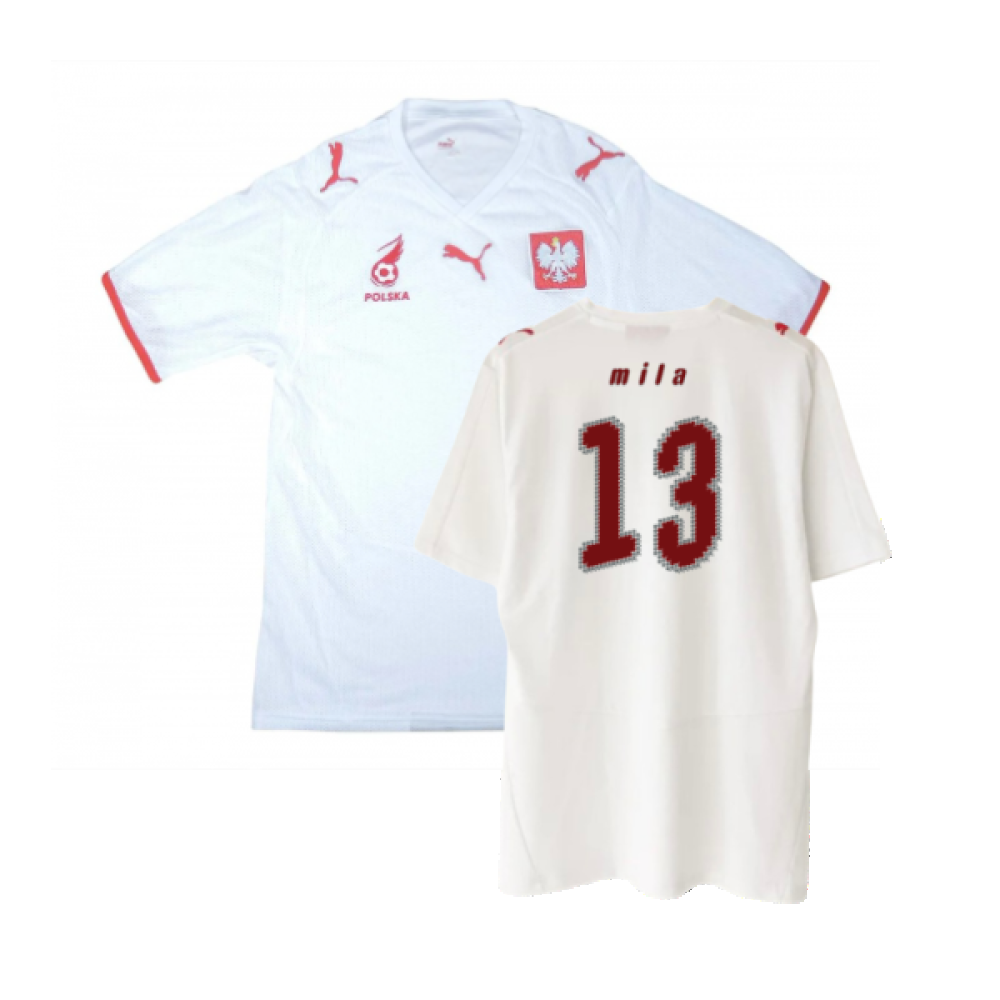 Poland 2008-09 Home Shirt (XXL) (Excellent) (Mila 13)_0