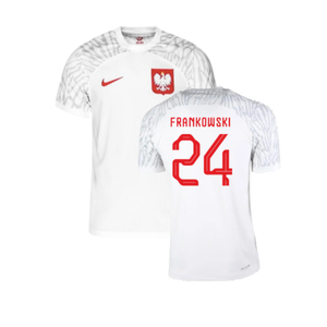 Poland 2022-23 Home Shirt (XLB (7-8y)) (Excellent) (Frankowski 24)_0