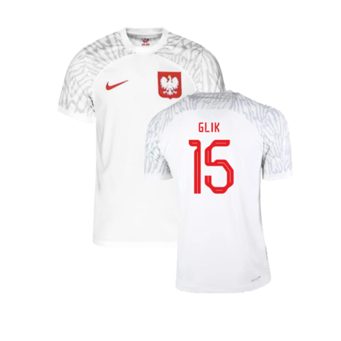 Poland 2022-23 Home Shirt (XLB (7-8y)) (Excellent) (Glik 15)