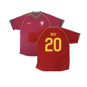 Portugal 2006-08 Home Shirt (XL) (Excellent) (Deco 20)_0