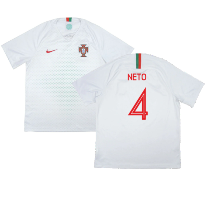 Portugal 2018-19 Away Shirt (L) (Neto 4) (Good)