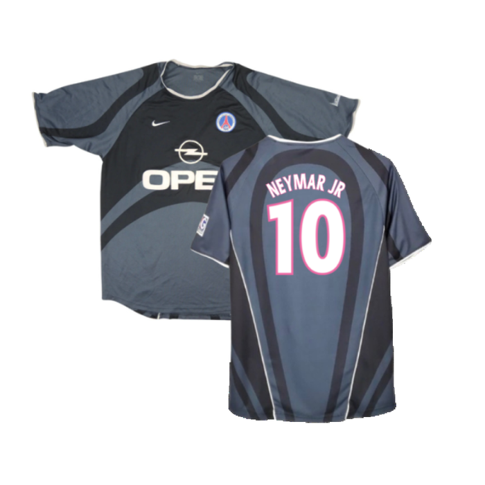 PSG 2001-02 Third Shirt (XXL) (Very Good) (NEYMAR JR 10)