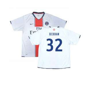 PSG 2007-08 Away Shirt (L) (Fair) (BECKHAM 32)_0