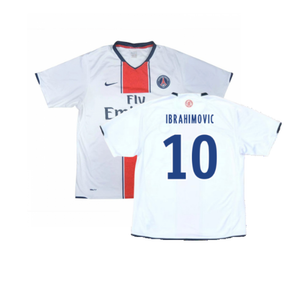 PSG 2007-08 Away Shirt (L) (Fair) (IBRAHIMOVIC 10)_0