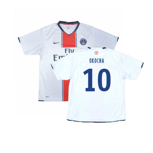 PSG 2007-08 Away Shirt (L) (Fair) (Okocha 10)_0