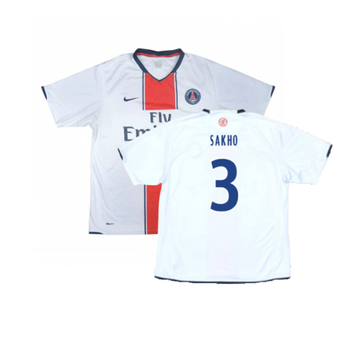 PSG 2007-08 Away Shirt (L) (Fair) (Sakho 3)