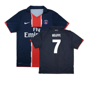 PSG 2010-11 Away Shirt (XL) (Good) (MBAPPE 7)_0